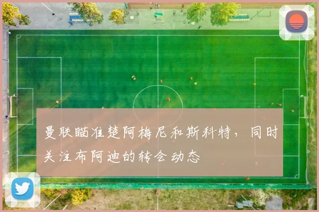 曼联瞄准楚阿梅尼和斯科特，同时关注布阿迪的转会动态
